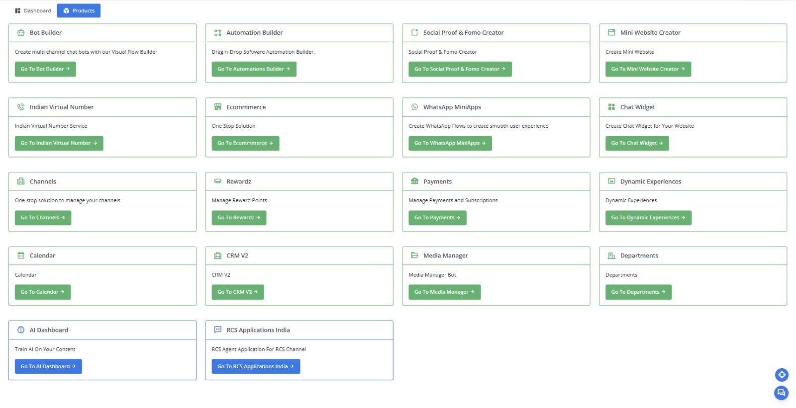 AiToolKit Bulk WhatsApp Sender Dashboard